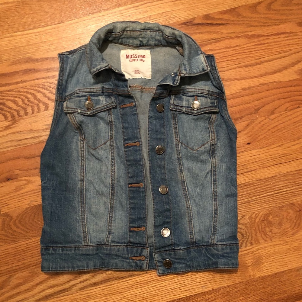 Mossimo Supply Crop Jean Vest